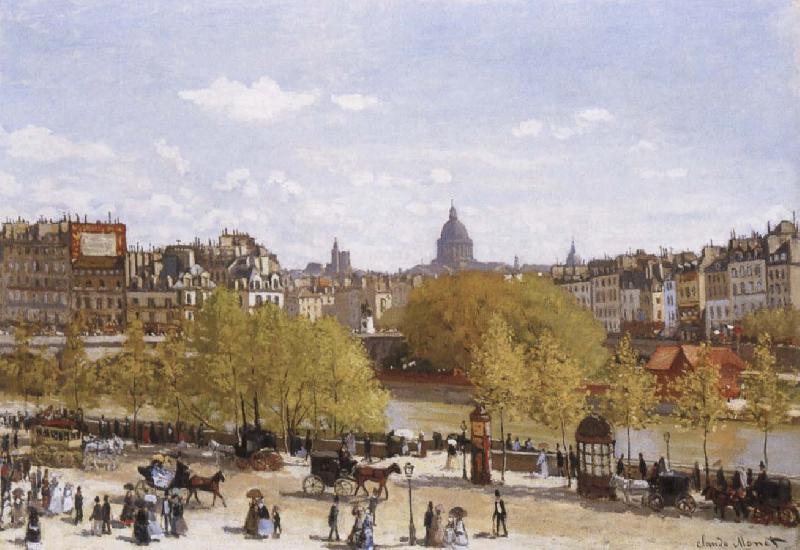 Edouard Manet Quai du Louvre Norge oil painting art